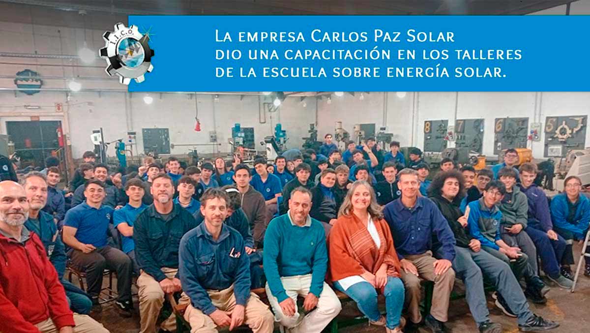 Carlos Paz Solar en el Cristo Obrero