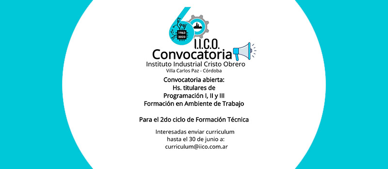 IICO 2025 - Convocatoria Abierta